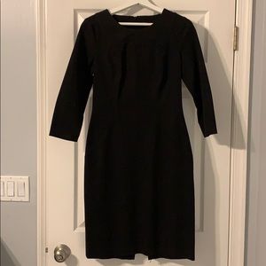Banana Republic Bi-Stretch Black Dress size 8